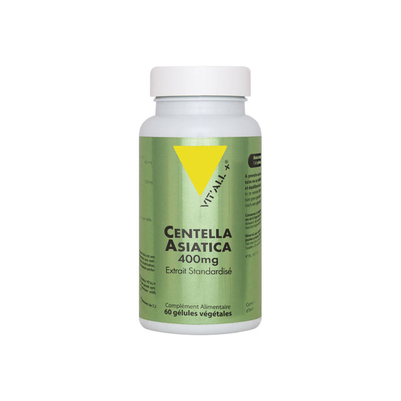 Vit'All+ Centella Asiatica 400mg 60 gélules végétales