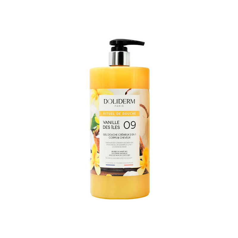 Doliderm Vanille des Îles 09 Gel douche 1L