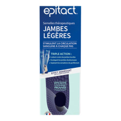 Epitact Semelles thérapeutiques jambes légères taille 36-38