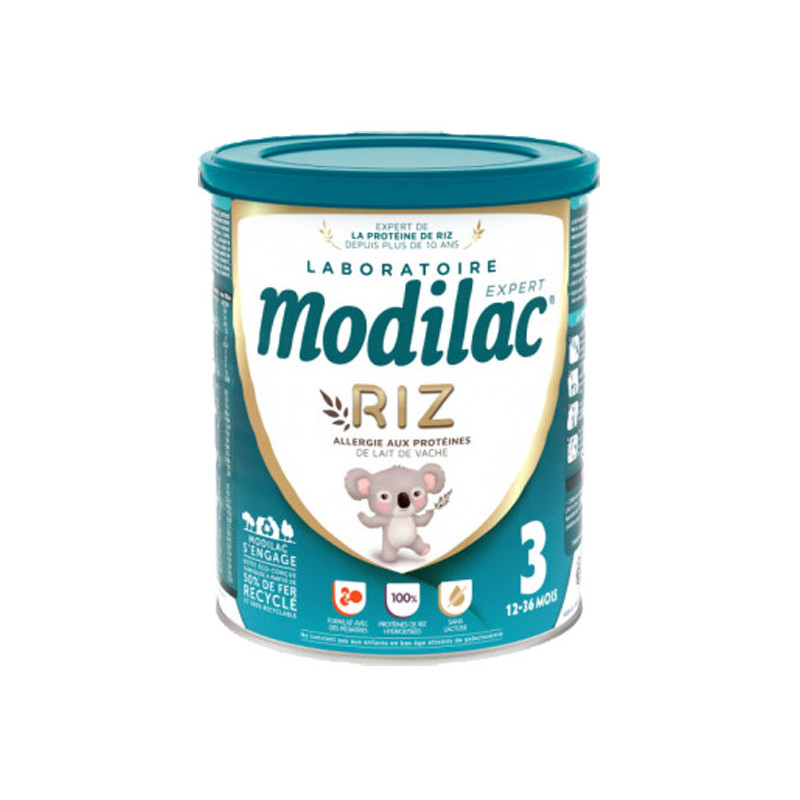 Modilac Expert Riz Lait 2eme Age 800g