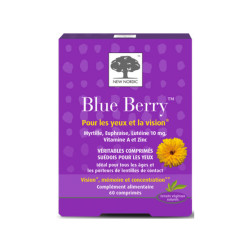 New Nordic Vison Bleu berry 60 comprimés 150gr