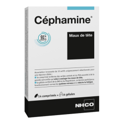 Nhco Céphamine Maux de tête 14 comprimés + 14 gélules