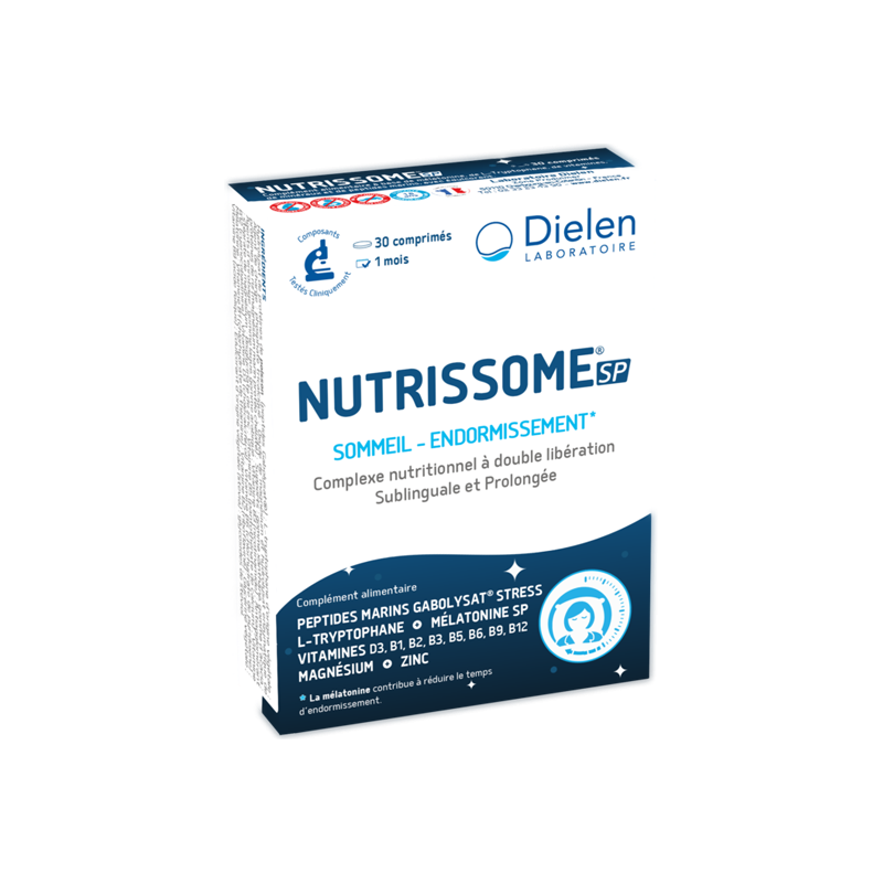 Dielen Nutrissome Sommeil - endormissement 30 comprimés