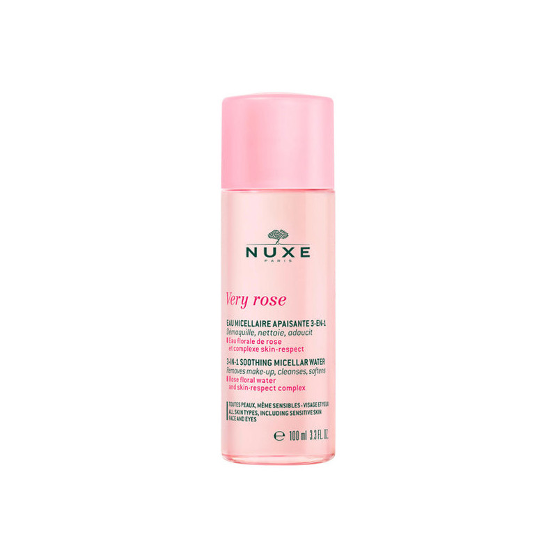 Nuxe Very rose Eau micellaire apaisante 3en1 - 100ml