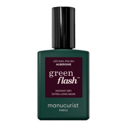 Manucurist Green Flash Vernis à ongles aubergine 15ml