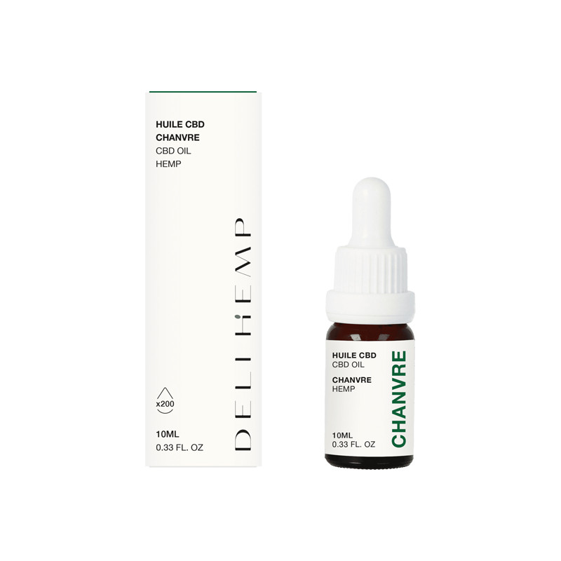 Delihemp Huile CBD chanvre bio 10ml