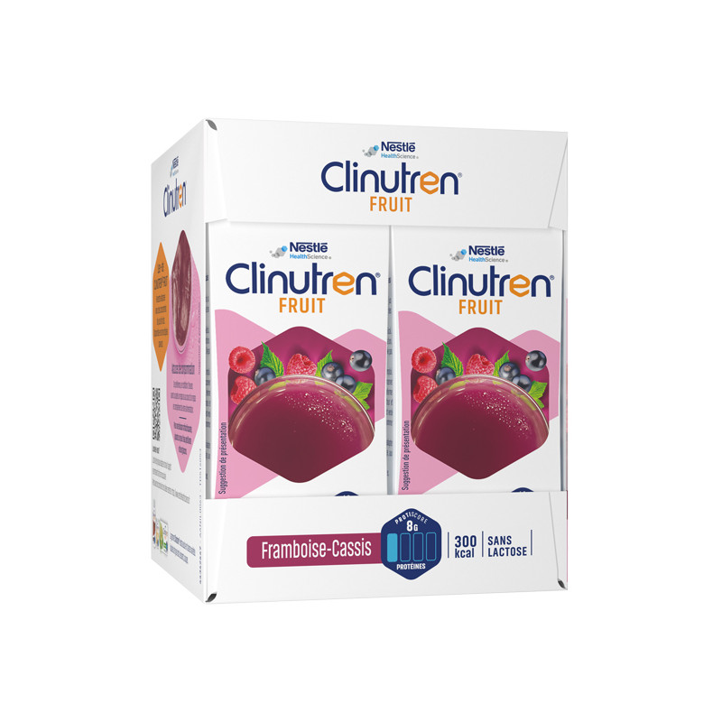 Clinutren Fruit Saveur pomme 4 x 200ml