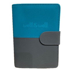 Well & Well pilulier 7 jours bleu et gris