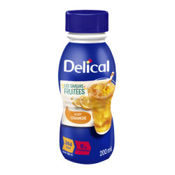 Delical Boisson les saveurs fruitées goût orange 200ml