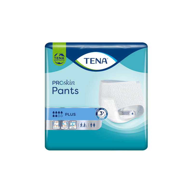 Tena Pants Proskin plus 14 pièces