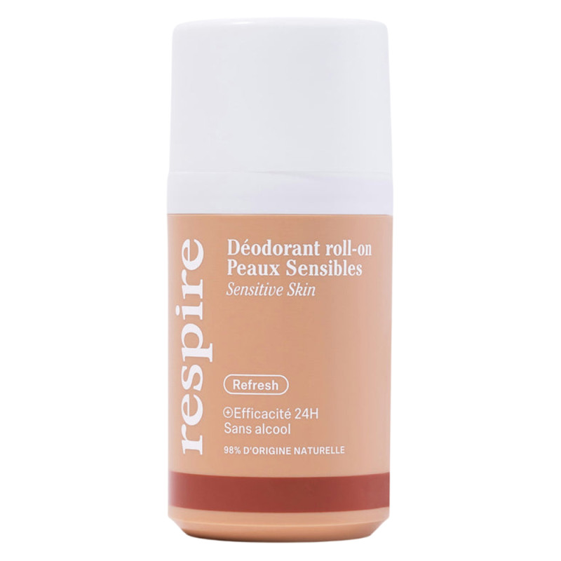 Respire Déodorant roll-on peaux sensibles 15ml