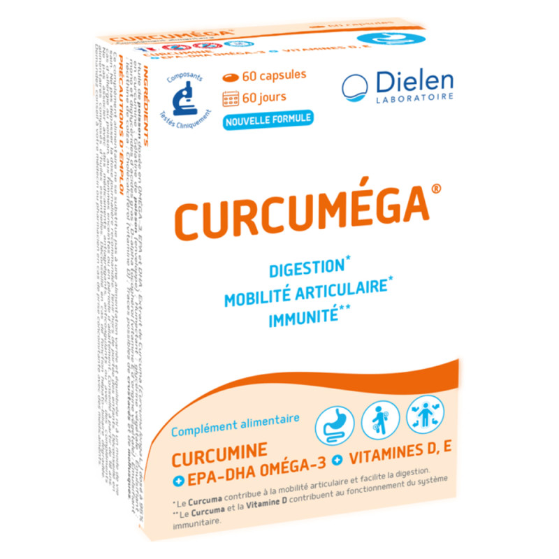 Dielen Curcuméga 20 capsules