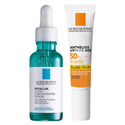 La Roche-Posay Coffret Effaclar sérum ultra-concentré + Anthelios UVMune 400 offert