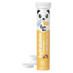 Panda Tea Hydratation & Énergie Citron passion 20 pastilles