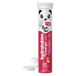 Panda Tea Hydratation & Énergie Hibiscus citron 20 pastilles