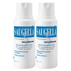 Saugella Dermoliquide Soin lavant intime & corps lot de 2 x 250ml