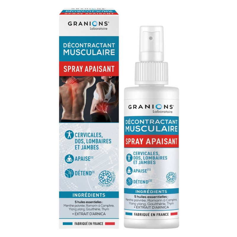 Granions Décontractant Musculaire Spray apaisant 100ml