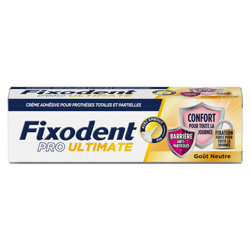 Fixodent Pro Ultimate Crème adhésive neutre 57gr