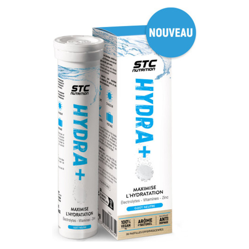 STC Nutrition Hydra+ gout neutre 20 pastilles