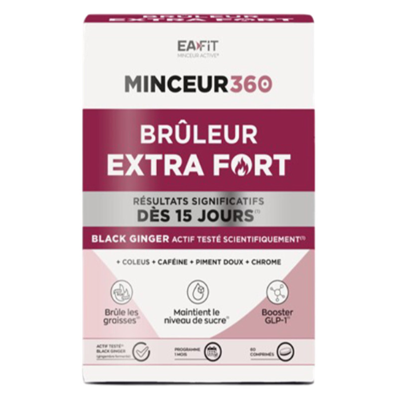 Eafit Minceur 360 Brûleur Extra Fort 60 comprimés