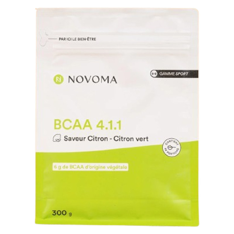 Novoma BCAA 4.1.1 Saveur citron et citron vert 300 gr
