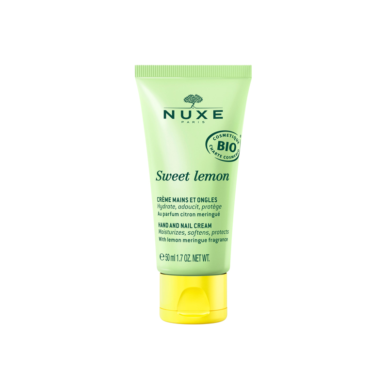 Nuxe Sweet Lemon Crème mains et ongles bio 50ml