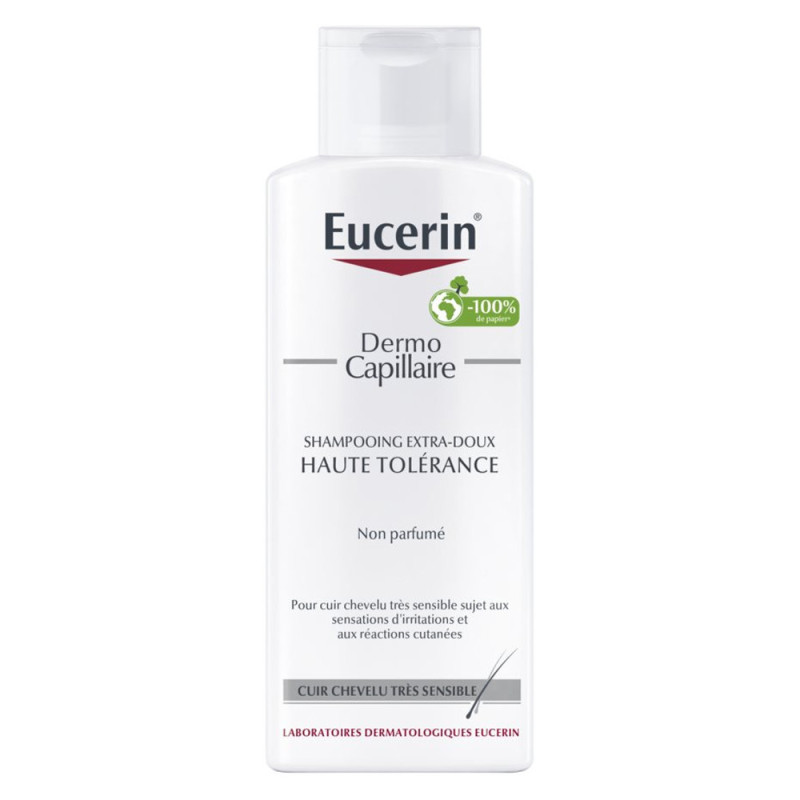 Eucerin DermoCapillaire Shampooing extra-doux haute tolérance 250ml