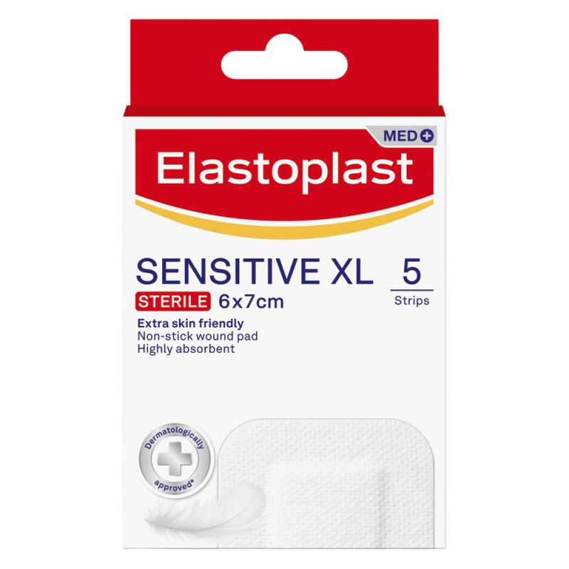 Elastoplast Sensible XL 5 Pansements stériles 6x7cm