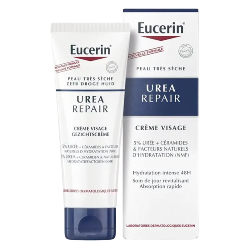Eucerin UreaRepair Crème visage 5% urée 50ml