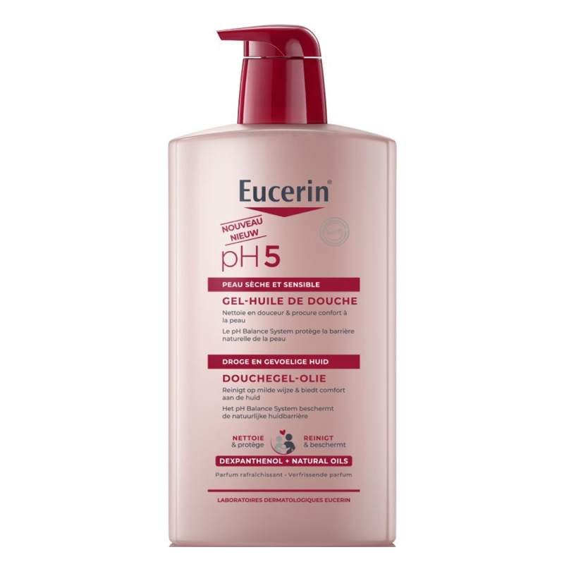 Eucerin pH5 Gel huile de douche 1L