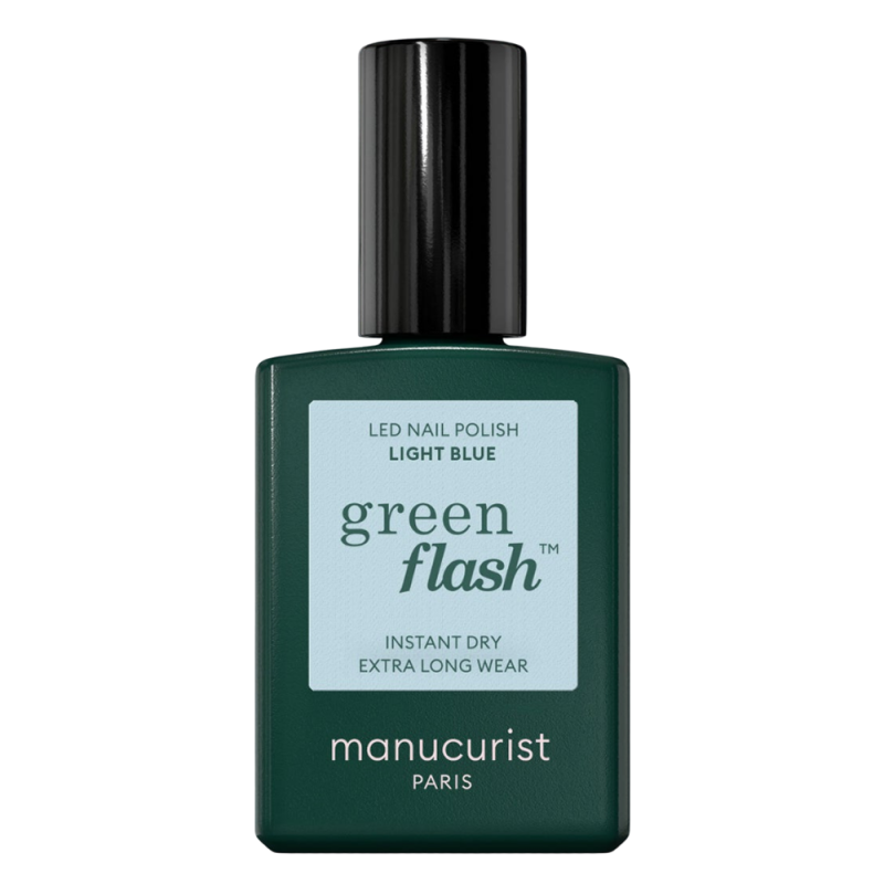 Manucurist Vernis Green Flash Light Blue 15ml