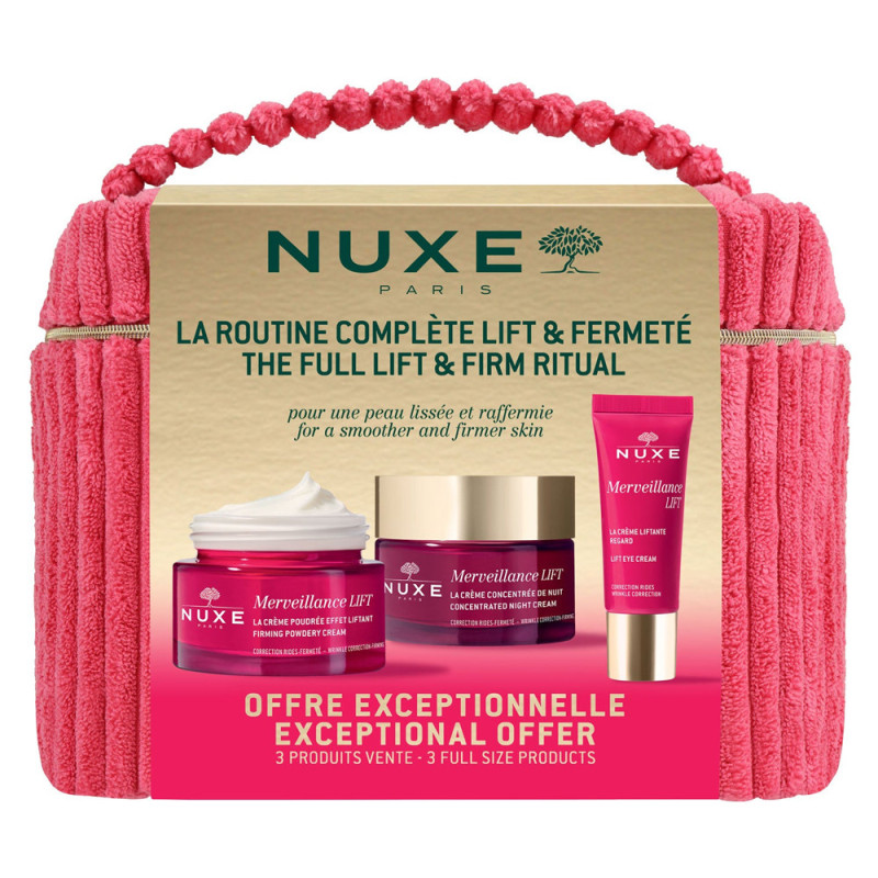 Nuxe Merveillance Lift Vanity routine complète lift & fermeté