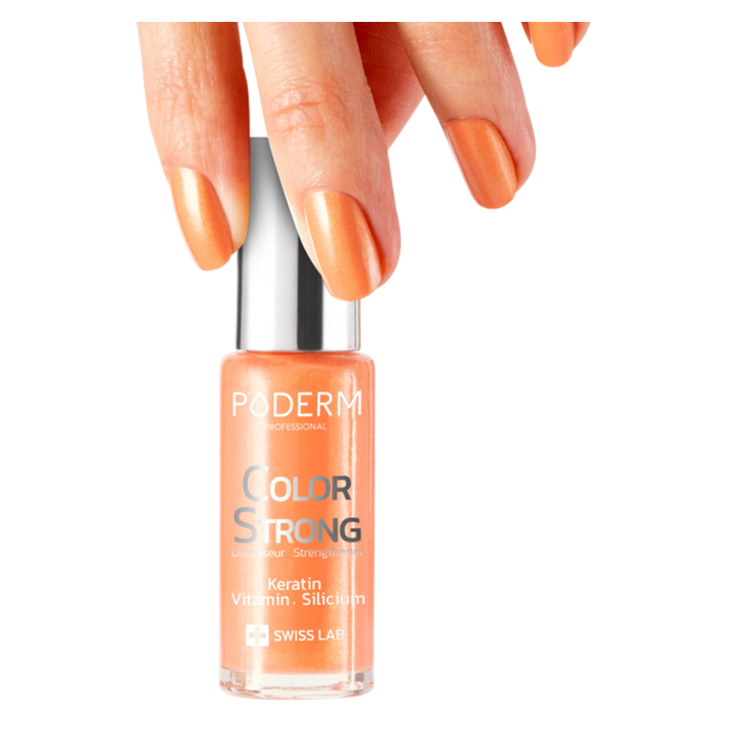 Poderm Vernis Color Strong Durcisseur Sunkissed 8ml