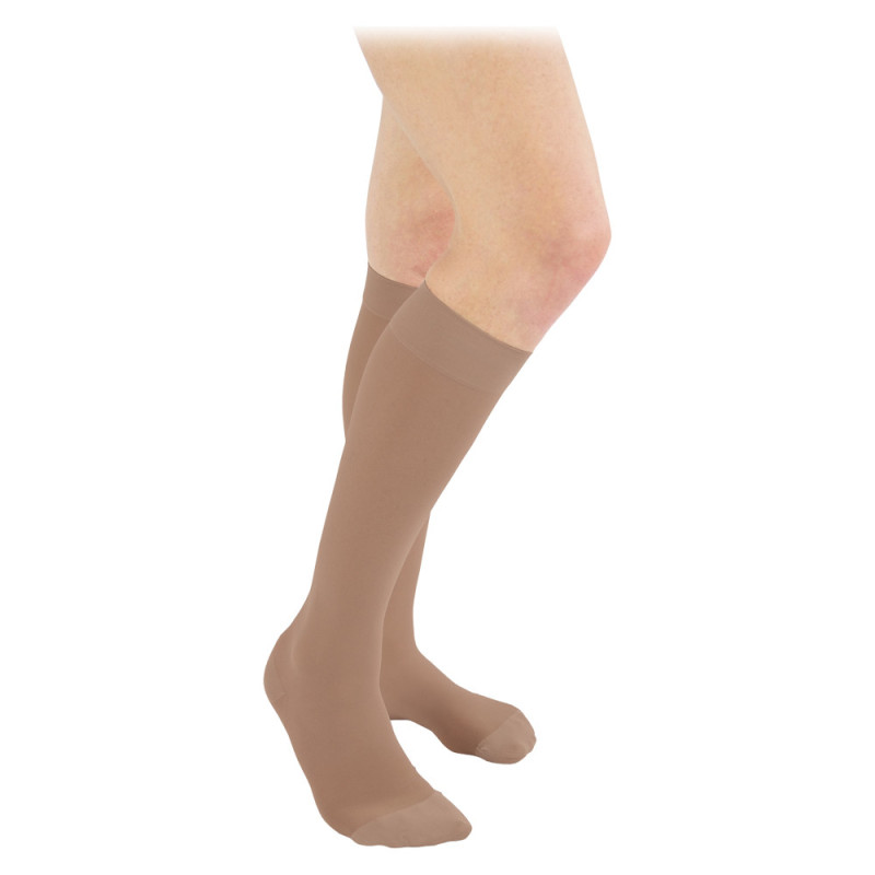 Veinax Microtrans classe 2 Mi-bas beige T3 Long