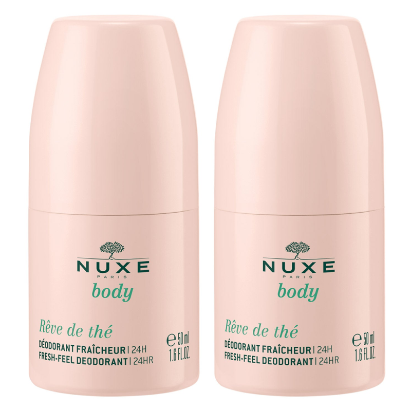 Nuxe Body Rêve de thé Duo déodorant fraîcheur 24h 2x50ml