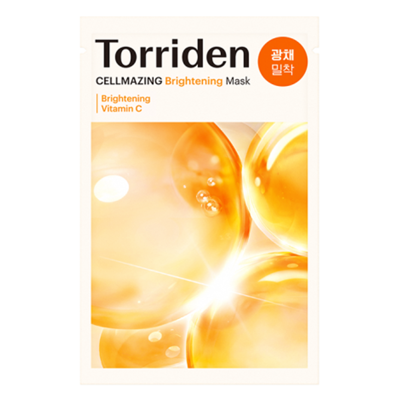 Torriden Cellmazing Masque en tissu éclaircissant à la vitamine C 10 pièces