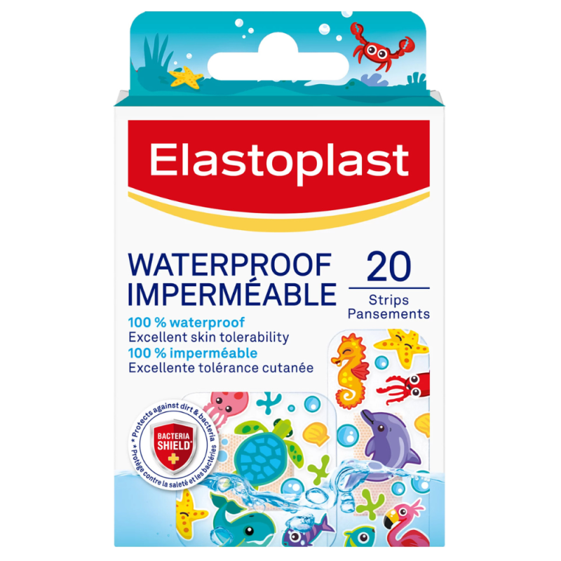 Elastoplast Waterproof imperméable enfant 20 pansements