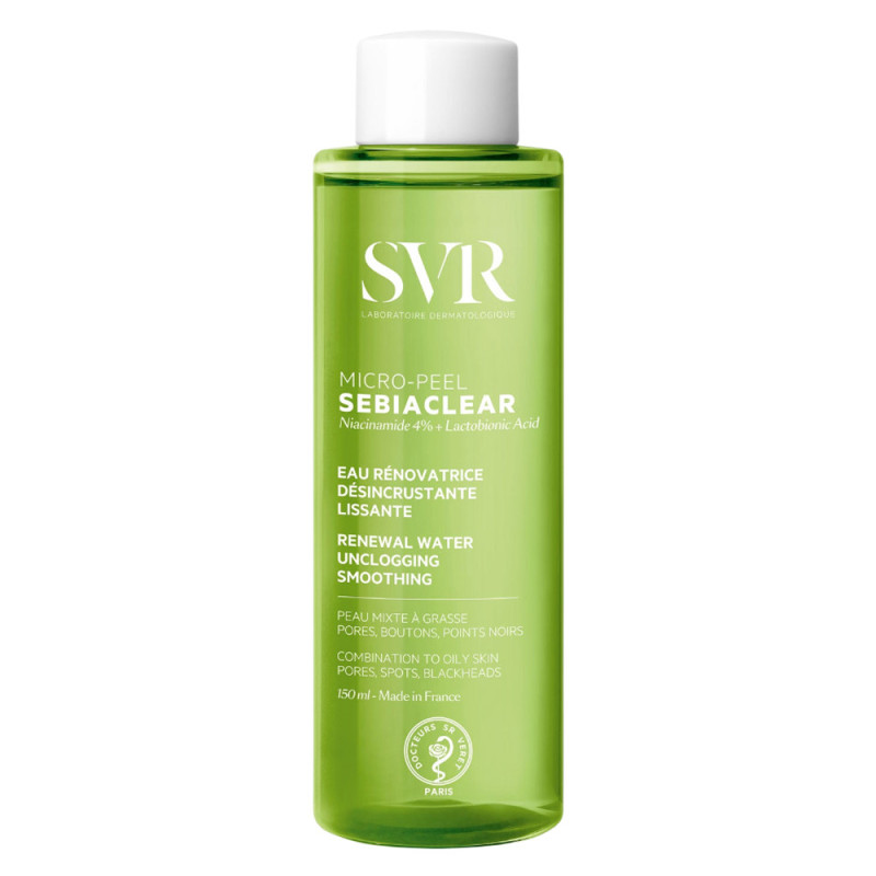 SVR Sebiaclear Micro-Peel eau rénovatrice 150ml