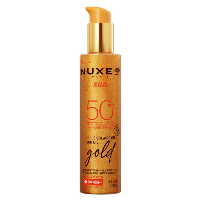 Nuxe Sun Huile Solaire or haute protection SPF50 - 150ml