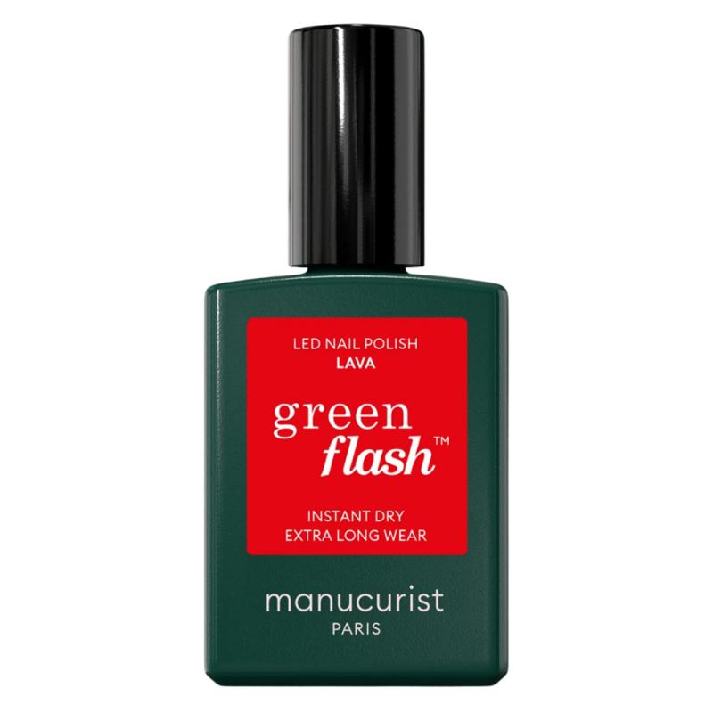 Manucurist Green Flash Vernis semi-permanent Lava 15ml