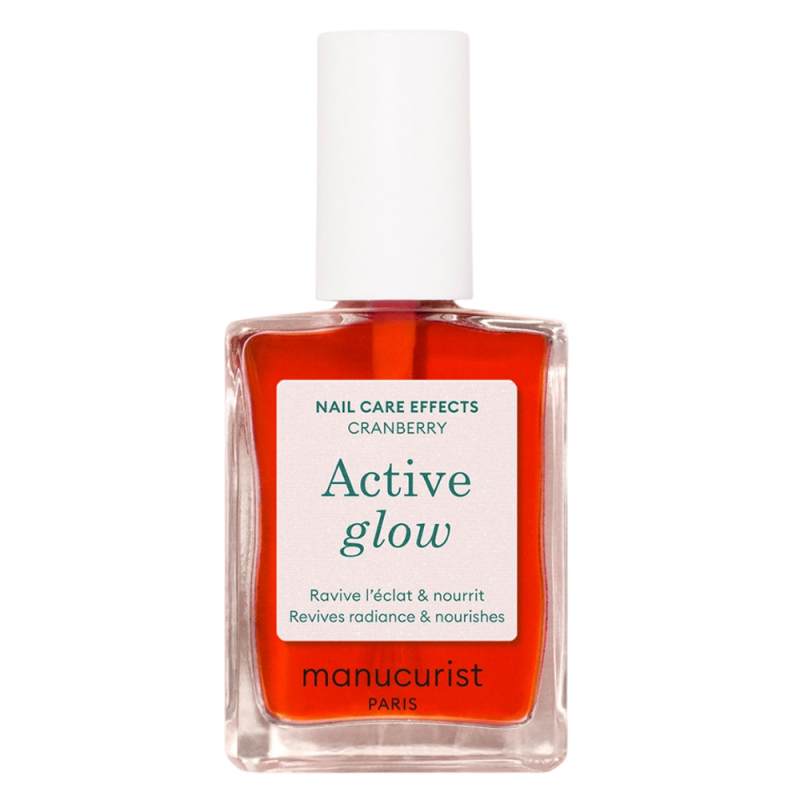 Manucurist Active glow Vernis soin Cranberry 15ml