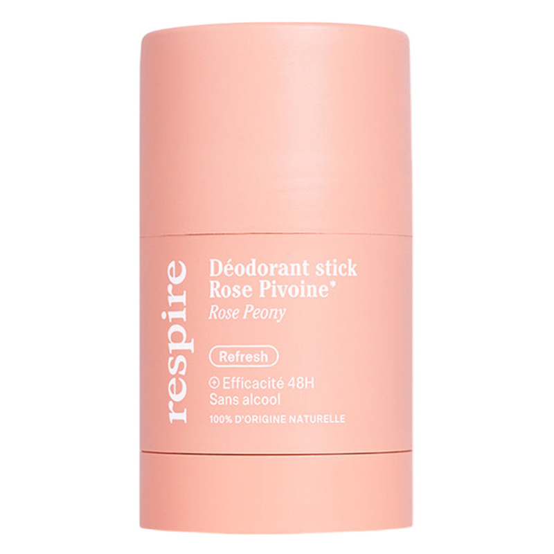 Respire Déodorant stick rose pivoine 50gr