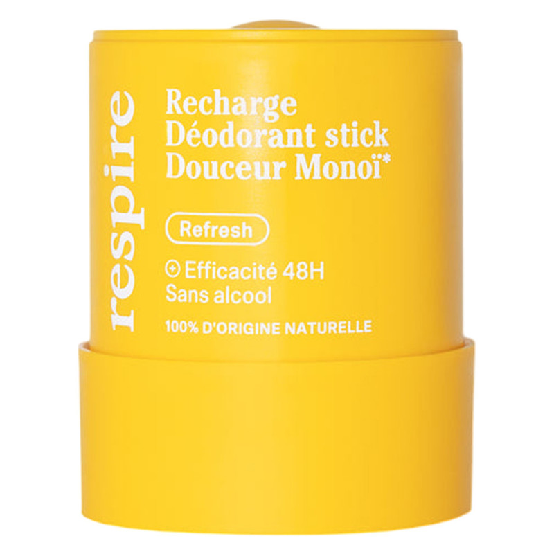 Respire Recharge Déodorant stick douceur monoï 50gr