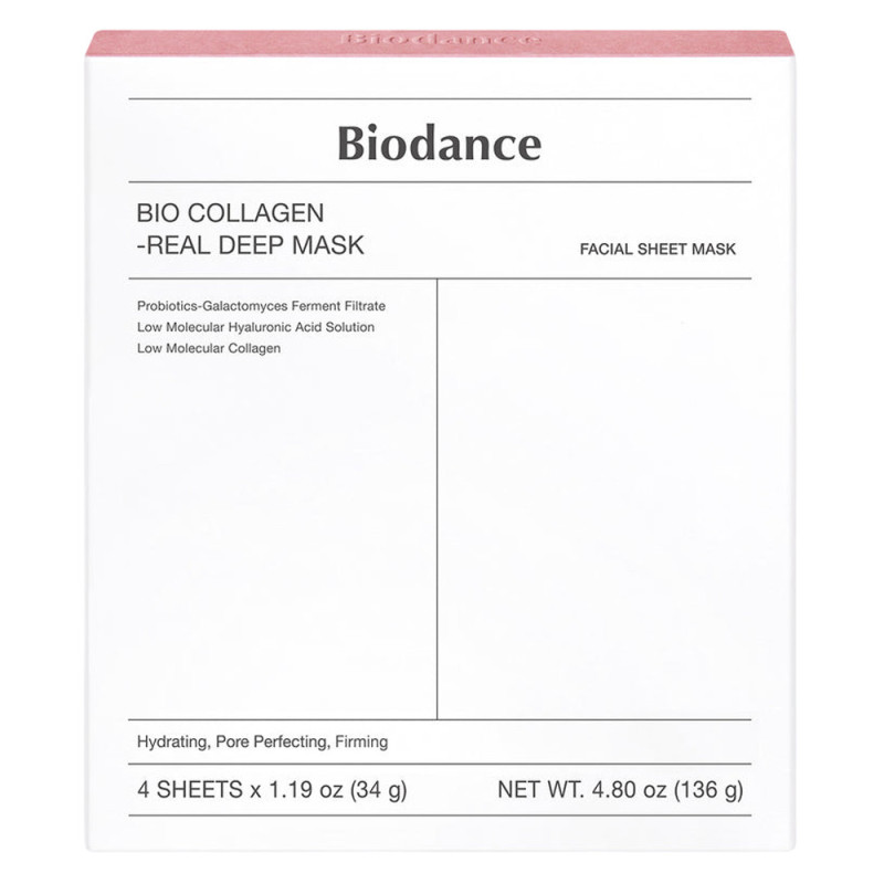 Biodance Bio Collagen-Real Masque profond 4 pièces