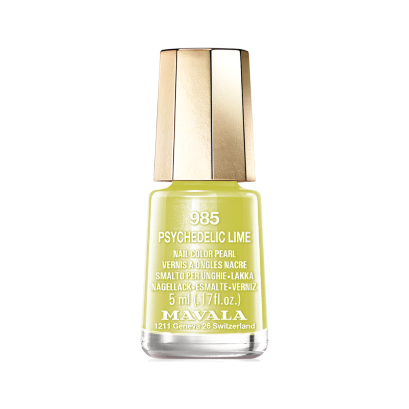 Mavala Psychedelic Lime Vernis à ongles jaune 5ml