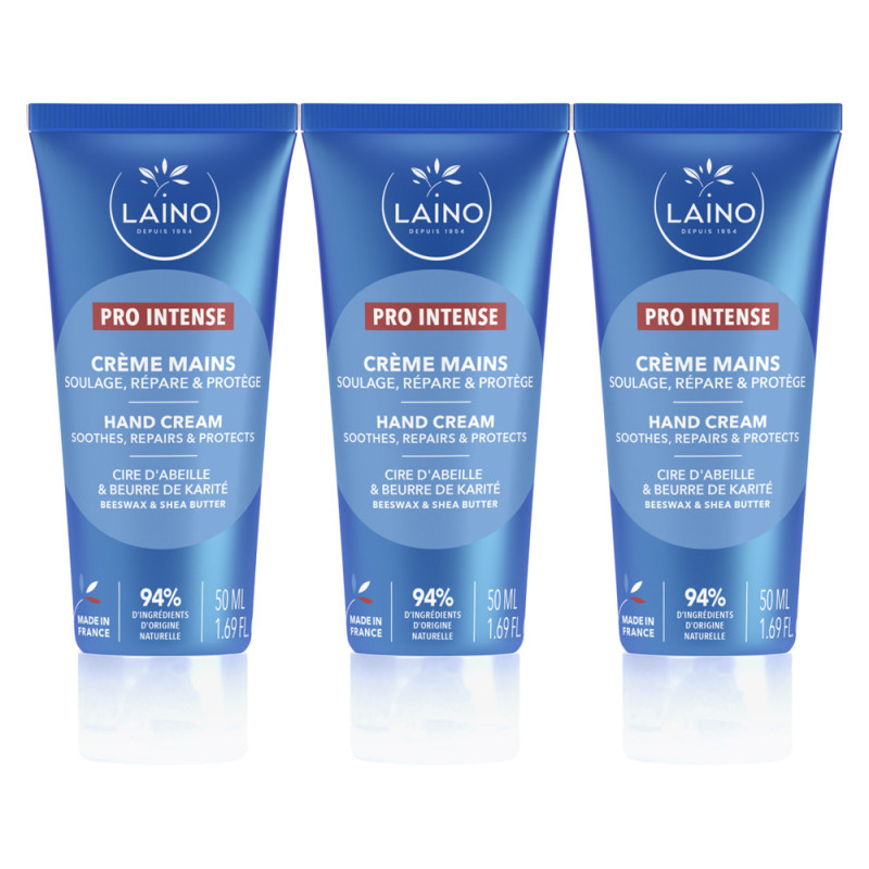 Laino Pro Intense Crème mains lot de 3x50ml