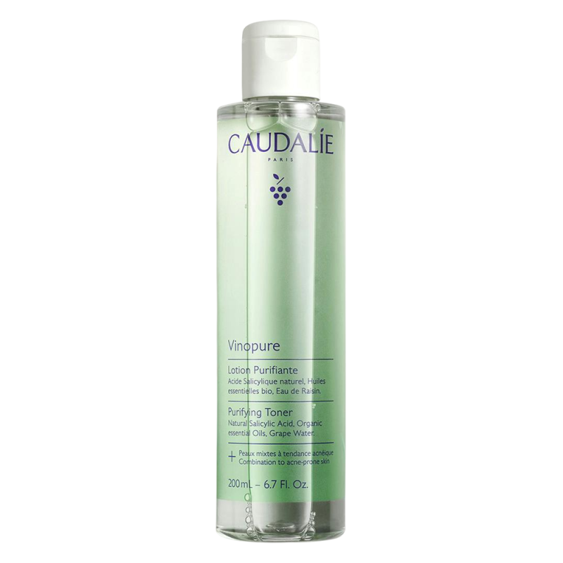 Caudalie Vinopure Lotion Purifiante à l'Acide Salicylique 200ml