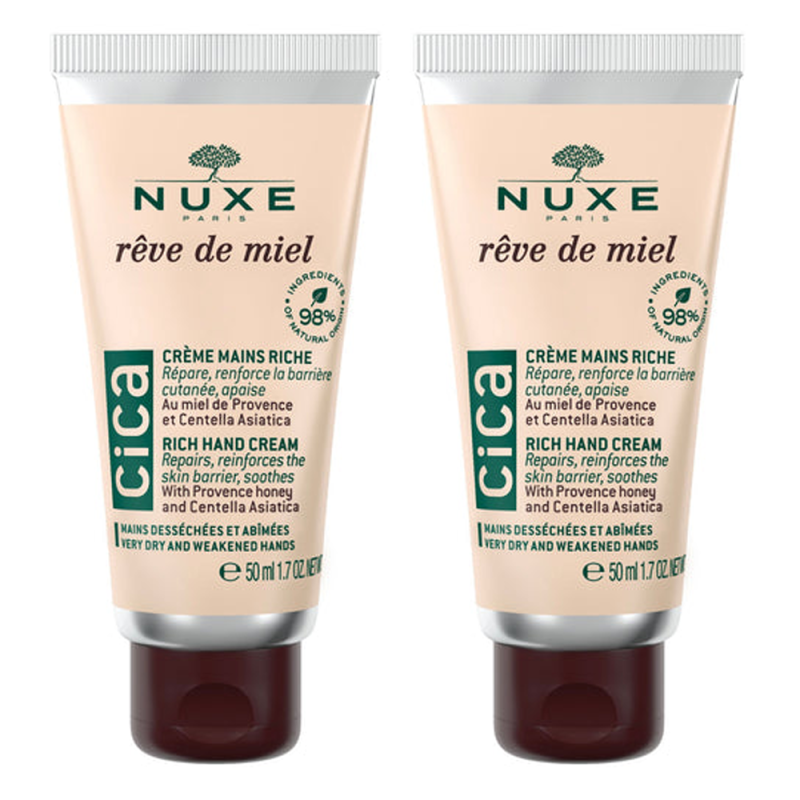 Nuxe Rêve de miel Duo Cica Crèmes mains et ongles 2x50ml