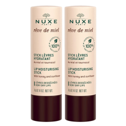 Nuxe Rêve de miel Stick lèvres hydratant lot de 2 x 4gr