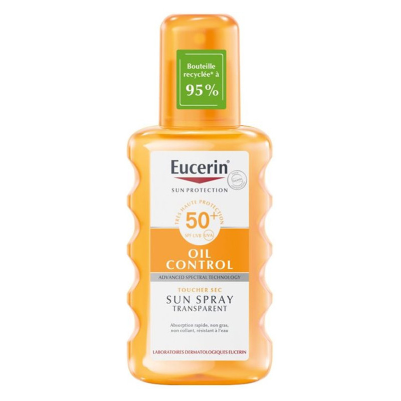 Eucerin Sun Protection Oil Control Spray Transparent SPF50+ 200ml
